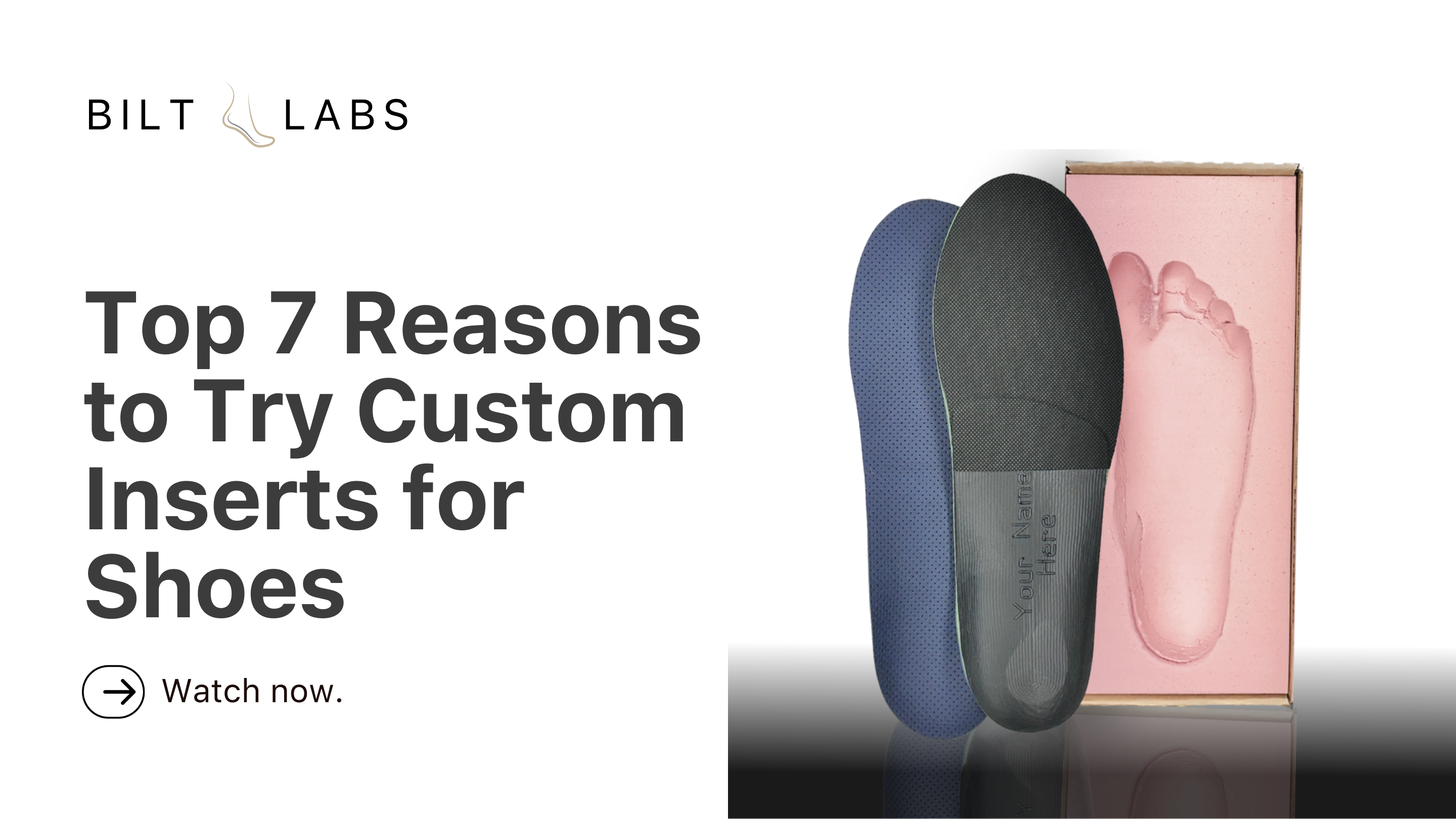 The Top Reasons to Try Custom Inserts for Shoes