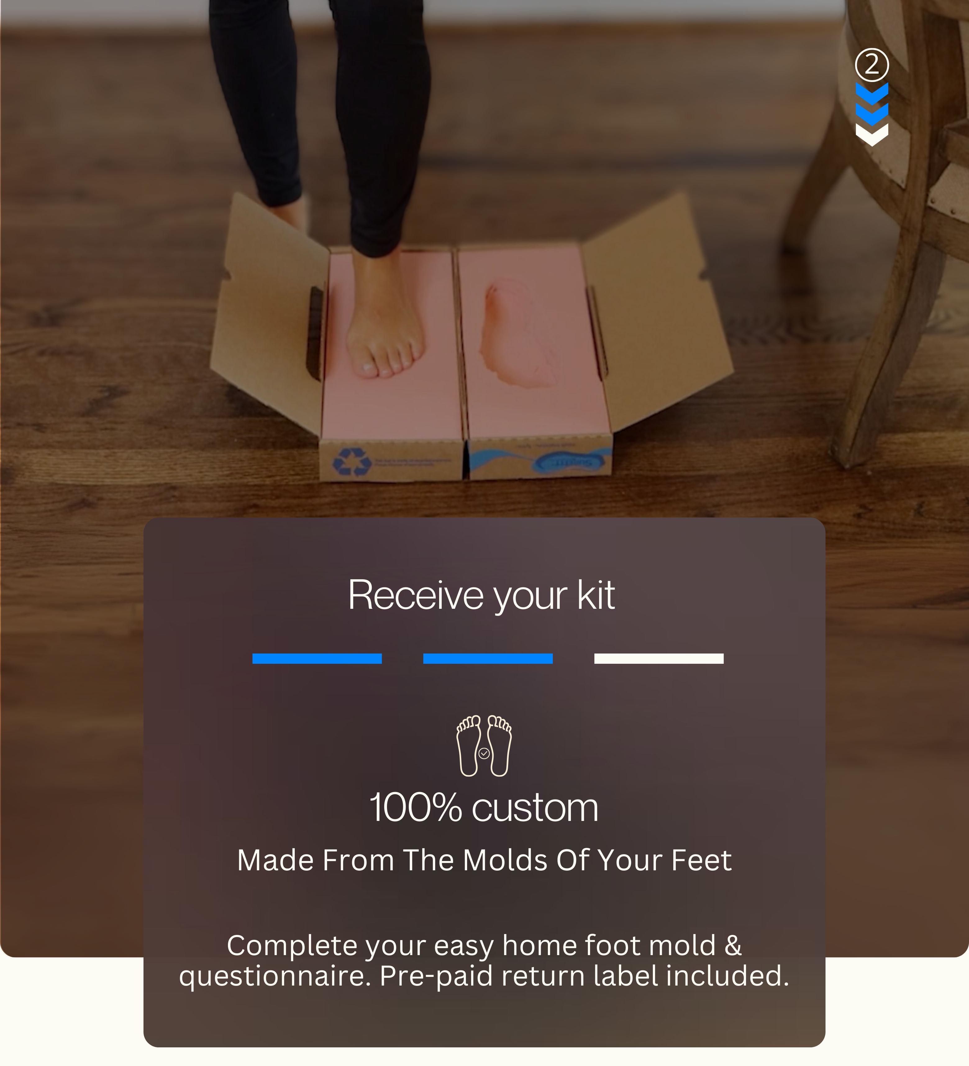 High Arch Custom Orthotic Insoles