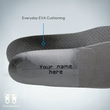 Custom Everyday EVA Cushioning insoles by Bilt Labs for foot pain relief from flat feet and plantar fasciitis