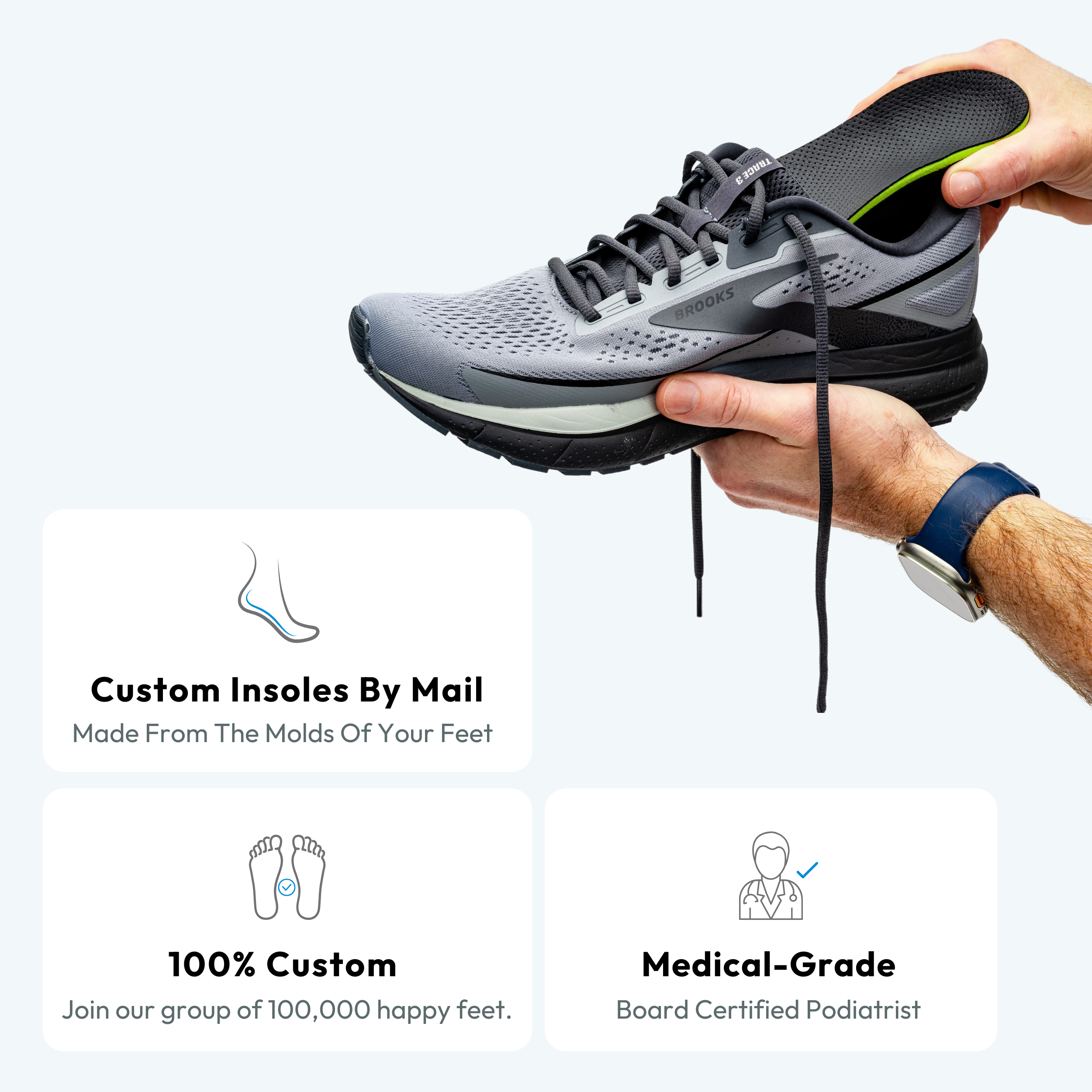 Custom Orthotics For Pain-Free Comfort